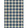 Product Image of Contemporary / Modern Spicher and Company &middot; Classic Vintage Vinyl &middot; Pattern 23 &middot; Distressed Blue, Antiqued Ivory - It is in the Sea Area-Rugs
