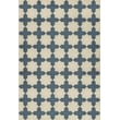 Product Image of Contemporary / Modern Spicher and Company &middot; Classic Vintage Vinyl &middot; Pattern 23 &middot; Antiqued Ivory, Distressed Blue - It is in the Sky Area-Rugs