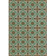 Product Image of Contemporary / Modern Muted Green, Antiqued Ivory, Gold - Passpartou Area-Rugs