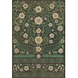 Product Image of Floral / Botanical Spicher and Company &middot; Classic Vintage Vinyl &middot; Pattern 36 &middot; Distressed Black, Green, Ivory - Always and Always Area-Rugs