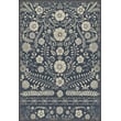 Product Image of Floral / Botanical Muted Navy, Distressed Ivory - Parker Area-Rugs