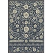 Product Image of Floral / Botanical Spicher and Company &middot; Classic Vintage Vinyl &middot; Pattern 36 &middot; Muted Navy, Distressed Ivory - Parker Area-Rugs