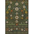Product Image of Floral / Botanical Soft Charcoal, Green, Ivory - Arranger of Disorder Area-Rugs