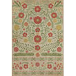 Product Image of Floral / Botanical Antiqued Ivory, Red, Green - Where to be Happiest Area-Rugs