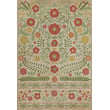Product Image of Floral / Botanical Spicher and Company &middot; Classic Vintage Vinyl &middot; Pattern 36 &middot; Antiqued Ivory, Red, Green - Where to be Happiest Area-Rugs