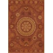 Product Image of Floral / Botanical Muted Red, Distressed Orange - Crimson Area-Rugs