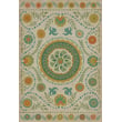 Product Image of Floral / Botanical Antiqued Ivory, Green, Mustard - Summer Area-Rugs