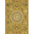 Product Image of Floral / Botanical Distressed Yellow, Grey, Gold - The Sun Shines On Area-Rugs