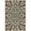 Product Image of Contemporary / Modern Antiqued Ivory, Distressed Black - Texas Hold Em Area-Rugs