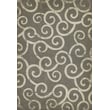 Product Image of Contemporary / Modern Distressed Grey, Antiqued Cream - Captain Ahab Area-Rugs