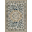 Product Image of Contemporary / Modern Antiqued Ivory, Muted Blue, Gold - Villa dEste Area-Rugs