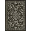 Product Image of Contemporary / Modern Distressed Black, Antiqued Ivory - Villa Lante Area-Rugs
