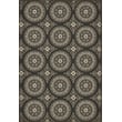 Product Image of Contemporary / Modern Distressed Black, Grey, Soft Ivory - Karma Area-Rugs