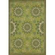 Product Image of Contemporary / Modern Distressed Green, Soft Ivory - Sashiko Area-Rugs