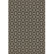 Product Image of Contemporary / Modern Distressed Black, Muted Silver - Black Russian Area-Rugs