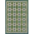 Product Image of Contemporary / Modern Soft Green, Soft Blue, Ivory - Mrs Peacock Area-Rugs
