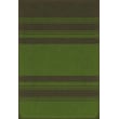 Product Image of Striped Distressed Black, Muted Green Area-Rugs