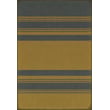 Product Image of Striped Distressed Blue, Distressed Yellow Area-Rugs