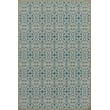 Product Image of Contemporary / Modern Antiqued Ivory, Blue - China Cup Area-Rugs