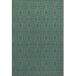 Product Image of Contemporary / Modern Muted Teal, Antiqued Ivory - Echo in the Memory Area-Rugs