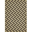 Product Image of Chevron Antiqued Ivory, Distressed Brown - Vulcan Area-Rugs