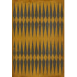 Product Image of Contemporary / Modern Antiqued Gold, Distressed Black - Good Old Chuck Area-Rugs