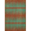 Product Image of Contemporary / Modern Muted Green, Muted Red, Orange - The River Styx Area-Rugs
