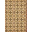 Product Image of Contemporary / Modern Gold, Distressed Grey, Cream - William Plummer Area-Rugs
