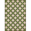 Product Image of Geometric Green, Cream, Distressed Black - Wythe Area-Rugs