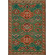 Product Image of Southwestern Spicher and Company &middot; Williamsburg Vintage Vinyl &middot; Traditional &middot; Green, Orange, Khaki - Mace Area-Rugs