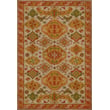 Product Image of Southwestern Spicher and Company &middot; Williamsburg Vintage Vinyl &middot; Traditional &middot; Orange, Red, Green - Saffron Area-Rugs