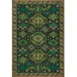 Product Image of Southwestern Spicher and Company &middot; Williamsburg Vintage Vinyl &middot; Traditional &middot; Cream, Green, Distressed Black - Thyme Area-Rugs