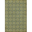 Product Image of Geometric Spicher and Company &middot; Williamsburg Vintage Vinyl &middot; Tarpley &middot; Green, Blue, Cream - Dunbar Area-Rugs