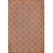 Product Image of Geometric Red, Cream - Clemens Area-Rugs