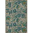 Product Image of Floral / Botanical Blue, Green, Cream - Beneath A Mountains Brow Area-Rugs