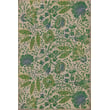 Product Image of Floral / Botanical Green, Blue, Cream - West Wind Area-Rugs