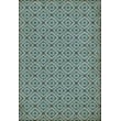 Product Image of Contemporary / Modern Blue, Distressed Grey - Purdie Area-Rugs