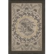 Product Image of Contemporary / Modern Spicher and Company &middot; Williamsburg Vintage Vinyl &middot; Cozens &middot; Cream, Gold, Distressed Black - Lilly Dale Area-Rugs