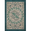 Product Image of Contemporary / Modern Spicher and Company &middot; Williamsburg Vintage Vinyl &middot; Cozens &middot; Blue, Cream - Mist Covered Mountains Area-Rugs