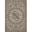 Product Image of Contemporary / Modern Cream, Distressed Black - Over Hills and Far Away Area-Rugs