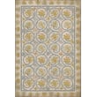 Product Image of Contemporary / Modern Spicher and Company &middot; Williamsburg Vintage Vinyl &middot; Crewelwork &middot; Beige, Gold, Blue - Sweetflag Area-Rugs