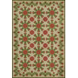 Product Image of Floral / Botanical Cream, Green, Red - Amandas Fable Area-Rugs
