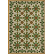 Product Image of Floral / Botanical Cream, Green, Gold - Rebeccas Remnants Area-Rugs