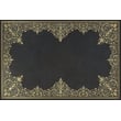 Product Image of Contemporary / Modern Distressed Black, Gold - Analect Area-Rugs