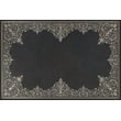 Product Image of Contemporary / Modern Distressed Black, Silver - Delectus Area-Rugs