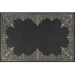 Product Image of Contemporary / Modern Spicher and Company &middot; English Library Vintage Vinyl &middot; Style A &middot; Distressed Black, Silver - Delectus Area-Rugs