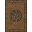 Product Image of Contemporary / Modern Distressed Black, Brown - Eye of the Workman Area-Rugs