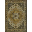 Product Image of Traditional / Oriental Cream, Distressed Black, Gold - Charlemagne Area-Rugs