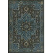 Product Image of Traditional / Oriental Distressed Black, Blue - Merlin Area-Rugs