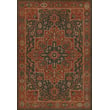 Product Image of Traditional / Oriental Red, Distressed Black - Mordred Area-Rugs